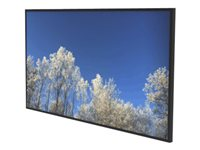 HI-ND Frontcover 55" - Päällyskansi tuotteelle LCD-näyttö - 55" - musta, RAL 9005 malleihin Samsung QB55B, QB55R-B, QH50R, QM55R-A, QM55R-B FC5511-0101-02