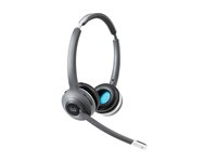 Cisco 562 Wireless Dual - Headset - på örat - DECT - trådlös - med Standard Base Station - för Cisco DX70, DX80; IP Phone 68XX; Webex Board 55, Board 70, Board 85, Room 55, Room 70 CP-HS-WL-562-S-EU=
