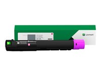 Lexmark - Magenta - alkuperäinen - väriainekasetti malleihin Lexmark CX930dse, CX931dse, CX931dtse 24B7520