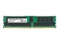 Micron - DDR4 - moduuli - 16 Gt - DIMM 288 nastaa - 2666 MHz / PC4-21333 - CL19 - 1.2 V - rekisteröity - ECC MTA18ASF2G72PZ-2G6R