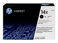 HP 14X - Tuottoisa - musta - alkuperäinen - LaserJet - väriainekasetti (CF214X) malleihin Color LaserJet M725; LaserJet Enterprise 700, M712, MFP M725; LaserJet Managed MFP M725 CF214X