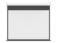 Multibrackets M Motorized Projection Screen Deluxe - Heijastusnäyttö - moottoroitu - 108" (274 cm) - 16:10 - Matte White - valkoinen 7350022735606