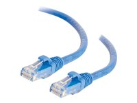 C2G - Kytkentäkaapeli - RJ-45 (uros) to RJ-45 (uros) - 3 m - UTP - CAT 6a - buutattu, piikitön - sininen 82505