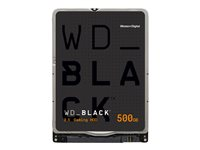 WD Black WD5000LPSX - Kiintolevyasema - 500 GB - sisäinen - 2.5" - SATA 6Gb/s - 7200 kierrosta/min - puskuri: 64 Mt WD5000LPSX