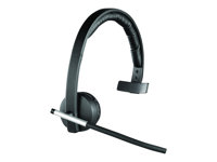 Logitech Wireless Headset Mono H820e - Kuulokkeet + mikrofoni - korvien päällä - DECT - langaton 981-000512