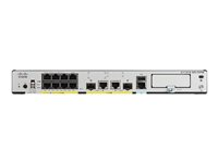 Cisco Integrated Services Router 1131X - Reititin - 8-porttinen kytkin - GigE - WAN-portit: 2 - Wi-Fi 6 C1131X-8PWE
