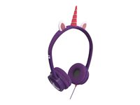 ifrogz Little Rockerz Costume Unicorn - Écouteurs - sur-oreille - filaire - jack 3,5mm 304101847