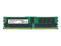 Micron - DDR4 - moduuli - 16 Gt - DIMM 288 nastaa - 3200 MHz / PC4-25600 - CL22 - 1.2 V - rekisteröity - ECC MTA18ASF2G72PDZ-3G2J3R