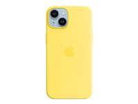 Apple - Takakansi matkapuhelimelle - MagSafe-yhteensopiva - silikoni - kanarialinnun keltainen malleihin iPhone 14 MQU73ZM/A