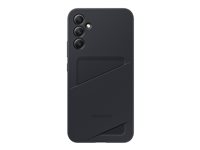 Samsung EF-OA346 - Takakansi matkapuhelimelle - termoplastinen polyuretaani (TPU) - musta malleihin Galaxy A34 5G EF-OA346TBEGWW