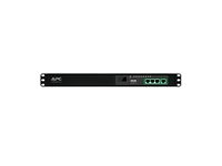 APC Easy Switched PDU EPDU1016S - Virranjakeluyksikkö (telineasennettava) - Vaihtovirta 200/208/230 V - 3680 VA - Ethernet - tulo: EC 60320 C20 - lähtöliittimet: 8 (8 x IEC 60320 C13) - 1U - 2.5 m johto - musta EPDU1016S