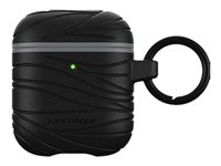 LifeProof Eco-Friendly - Kotelo langatttomille kuulokkeille - 75 % valtameripohjaista kierrätysmuovia - pavement malleihin Apple AirPods (1. laitesukupolvi, 2. sukupolvi) 77-83824