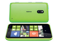 Nokia Lumia 620 - Windows smartphone - 3G - 8 Gt + microSDHC paikka - 3.8" - 800 x 480 pikseliä - 5 megapikseliä - Windows Phone 8 - kalkkivihreä 0023L54