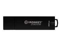 IronKey D300S - USB Flash-asema - salattu - 32 Gt - USB 3.1 Gen 1 - FIPS 140-2 Level 3 - TAA-yhdenmukainen IKD300S/32GB
