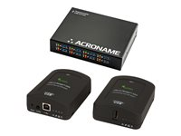 Acroname USBHub3+ - BYOD solution for Poly Studio Room Kit - hub - 8 x USB 3.2 Gen 1 - työpöytä - sekä Icron USB 2.0 Ranger 2311 9C9U4AA