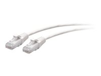 C2G 3ft (0.9m) Cat6a Snagless Unshielded (UTP) Slim Ethernet Network Patch Cable - White - Kytkentäkaapeli - RJ-45 (uros) to RJ-45 (uros) - 90 cm - 4.8 mm - UTP - CAT 6a - valettu, piikitön - valkoinen C2G30182