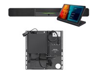 Crestron Flex UC-B30-T-GV - For Small Microsoft Teams Rooms - paket för videokonferens - svart - offentliga sektorn - TAA-kompatibel - power adapter included UC-B30-T-GV