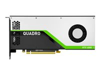 NVIDIA Quadro RTX 4000 - Näytönohjain - Quadro RTX 4000 - 8 Gt GDDR6 - PCIe 3.0 x16 malleihin ProLiant ML350 Gen10, XL190r Gen10 R1F95A