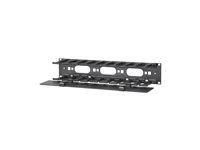 APC Horizontal Cable Manager Single-Sided with Cover - Telineen kaapelihallintapakkaus - musta - 2U - 19" malleihin Smart-UPS X 3000VA Short Depth Tower/Rack LCD AR8600A