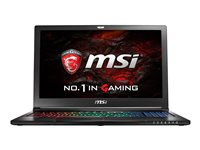 MSI GS63 8RE 002XFR Stealth - 15.6" - Core i7 8750H - 8 Go RAM - 256 Go SSD + 1 To HDD - Français 9S7-16K512-002