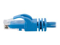 C2G Cat6 Booted Unshielded (UTP) Network Patch Cable - Kytkentäkaapeli - RJ-45 (uros) to RJ-45 (uros) - 100 m - UTP - CAT 6 - valettu, piikitön, säikeinen - sininen 83397