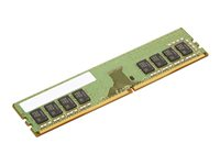 Lenovo Gen2 - DDR4 - moduuli - 8 Gt - DIMM 288 nastaa - 3200 MHz - puskuroimaton - vihreä 4X71L68778