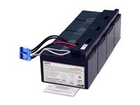 APC Replacement Battery Cartridge #150 - UPS akku - 1 x akku/paristo - Lyijyhappo - musta malleihin P/N: SMC3000I, SMC3000RMI2U APCRBC150