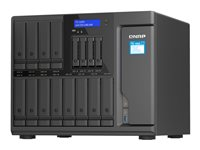 QNAP TS-1655 - NAS-palvelin - 16 telineet - SATA 6Gb/s - RAID RAID 0, 1, 5, 6, 10, 50, JBOD, 60 - RAM 8 Gt - 2.5 Gigabit Ethernet - iSCSI tuki TS-1655-8G