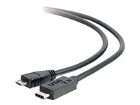 C2G 3m USB 2.0 USB Type C to USB Mini B Cable M/M - USB C Cable Black - USB-kaapeli - mini-USB Tyyppi B (uros) to 24 pin USB-C (uros) - USB 2.0 - 3 m - musta 88856