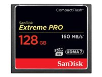 SanDisk Extreme Pro - Flash-muistikortti - 128 Gt - CompactFlash SDCFXPS-128G-X46