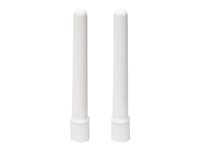 Cisco Meraki Dual-Band Omni Antenna (4/7 dBi Gain) Set - Antenni - 4 dBi, 7 dBi - ympärisäteilevä (pakkaus sisältää 2) malleihin Cisco Meraki MR62, MR66, MR72 Cloud Managed 802.11ac Outdoor AP MA-ANT-20