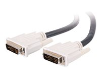 C2G - DVI kaapeli - yksinkertainen yhteys - DVI-I (uros) to DVI-I (uros) - 3 m 81201