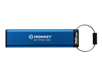 Kingston IronKey Keypad 200 - USB Flash-asema - salattu - 32 Gt - USB 3.2 Gen 1 IKKP200/32GB