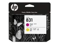 HP 831 - Keltainen, magenta - tulostinpää malleihin Latex 110, 115, 310, 315, 330, 335, 360, 365, 370, 375, 560, 570 CZ678A