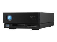 LaCie 1big Dock SSD Pro STHW2000800 - Kiintolevyasemaryhmä - 2 Tt - 1 telineet - SSD 2 Tt x 1 - USB 3.1, Thunderbolt 3 (ulkoinen) - sekä 5 vuoden tietojen palautuksen huoltosuunnitelma STHW2000800