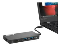 Lenovo USB-C 7-in-1 Hub - Telakointiasema - USB-C - HDMI 4X90V55523