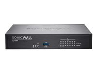 SonicWall TZ400 - Turvalaite - sekä 1 vuoden TotalSecure - rajoitettu käyttöoikeus - 1GbE 01-SSC-1031