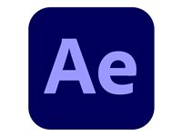 Adobe After Effects CC for Enterprise - Feature Restricted Licensing Subscription New - 1 käyttäjä - GOV - Value Incentive Plan - Taso 3 (50-99) - Win, Mac - Multi European Languages 65307121BC03B12