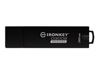 IronKey D300S Managed - USB Flash-asema - salattu - 32 Gt - USB 3.1 Gen 1 - FIPS 140-2 Level 3 - TAA-yhdenmukainen IKD300SM/32GB