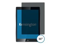 Kensington - Näytön suojus tuotteelle tabletti - yksityisyyssuodattimella - 2-suuntainen - irrotettava - 11" malleihin Apple 11-inch iPad Pro (1. laitesukupolvi) 626781