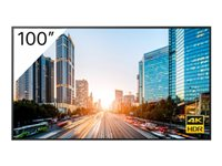 Sony Bravia Professional Displays FW-100BZ40J - 100" Diagonaaliluokka LED-taustavalaistu LCD-näyttö - digital signage -ratkaisu - 4K UHD (2160p) 3840 x 2160 - HDR - heti kytketty LED - musta FW-100BZ40J