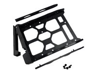 QNAP TRAY-35-BLK01 - Järjestelmän kiintolevyasemakehikko - 3.5" - musta TRAY-35-BLK01