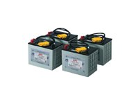 APC Replacement Battery Cartridge #14 - UPS akku - Lyijyhappo - musta malleihin P/N: MX3000XR, MX3000XRW, MX5000XR, MX5000XRW, SMARTCELL-XR, UXBP48M RBC14