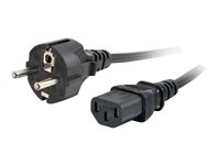 C2G Universal Power Cord - Virtajohto - power IEC 60320 C13 to NEMA 5-15 (uros) - 5 m - valettu 88546