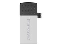 Transcend JetFlash Mobile 380 - USB Flash-asema - 32 Gt - USB 2.0 - hopea TS32GJF380S