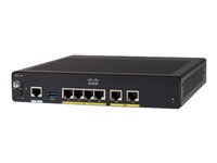 Cisco Integrated Services Router 931 - - reititin - 4-porttinen kytkin - 1GbE - WAN-portit: 2 C931-4P