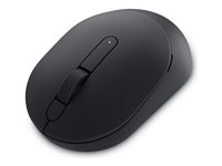 Dell Pro Compact Silent MS355 - Mus - höger- och vänsterhänta - optisk LED - 3 knappar - trådlös - 2.4 GHz, Bluetooth 5.1 LE - trådlös USB-mottagare - svart - med 3 years NBD Advance Exchange MS355-BLK-EMEA