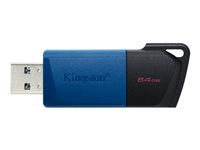 Kingston DataTraveler - USB Flash-asema - 64 Gt - USB 3.2 Gen 1 (pakkaus sisältää 2) DTXM/64GB-2P