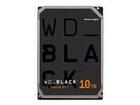 WD Black WD101FZBX - Kiintolevyasema - 10 Tt - sisäinen - 3.5" - SATA 6Gb/s - 7200 kierrosta/min - puskuri: 256 Mt WD101FZBX