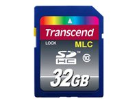 Transcend - Flash-muistikortti - 32 Gt - Class 10 - SDHC TS32GSDHC10M